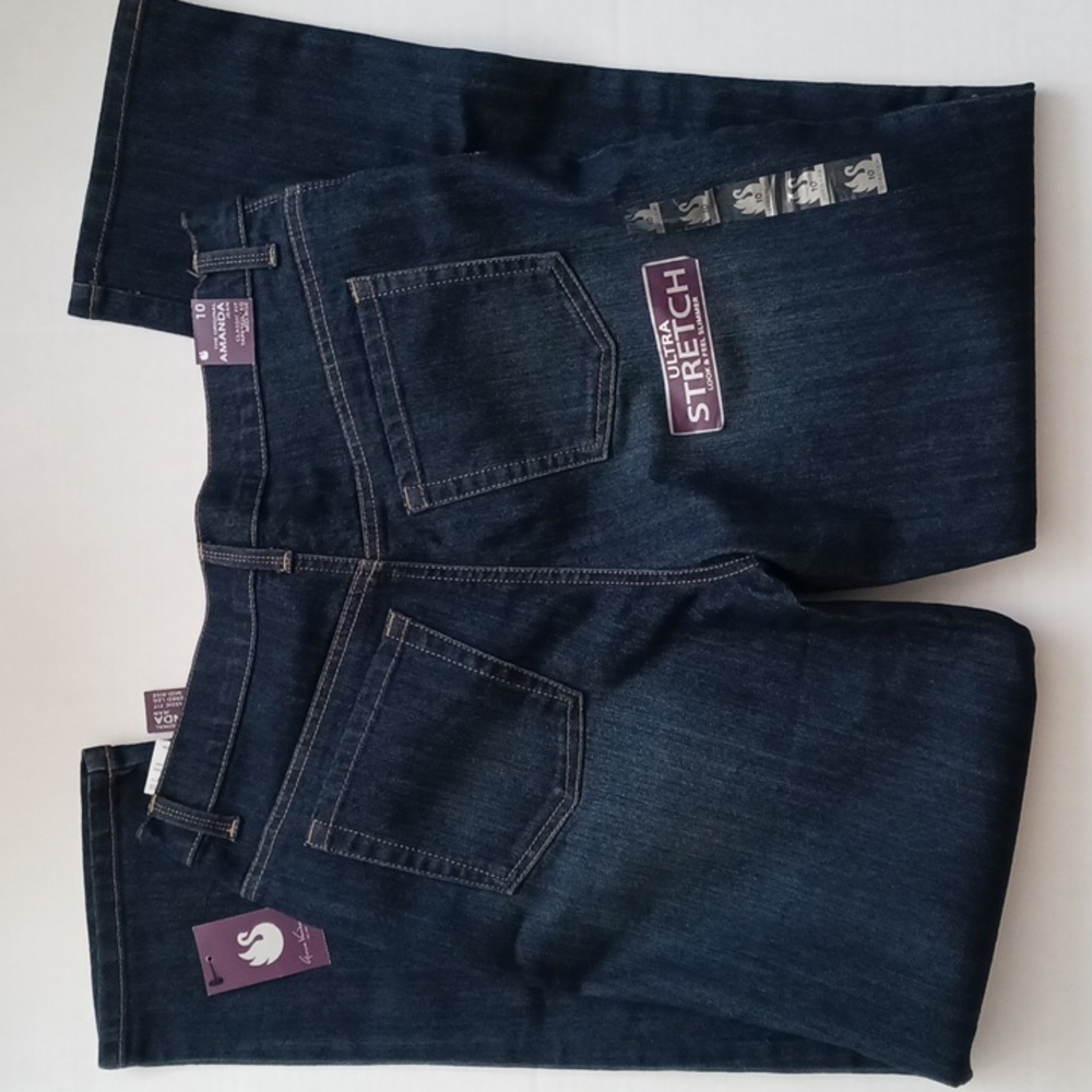 10 Average Gloria vanderbilt women's jeans classic Amanda ultra stretch midrise
